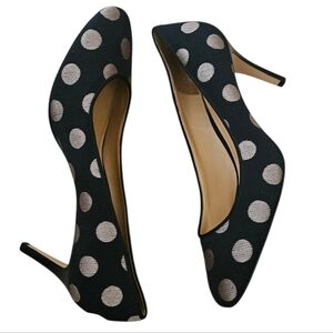 Talbots Polka Dot Pumps Women 10.5M